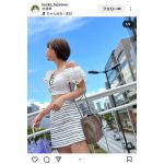 「見えてる！？」藤澤響花、見えそうで見えない絶妙アングルからのセクシーボディを披露！！