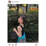 見返り天使登場！南野巴那、二の腕チラリのデート風ノースリーブSHOTを投稿