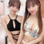 花咲れあ 、美人姉妹のW美谷間ショット公開にファンが歓喜！「のんれあ姉妹可愛いすぎっ」！！