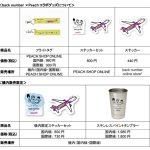 back number×Peachコラボグッズを販売！2日間限定でポップアップショップもオープン