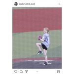 岡田奈々、ロッテVS楽天戦で『人生初』始球式へ登場「ユニフォームお似合い」「かわいすぎる！！」とファン歓喜