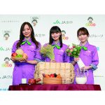 【乃木坂46】梅澤美波・遠藤さくら・田村真佑、JAグループ新CM初お披露目＆出演メンバーが国消国産に込める思いを語る「国産食材を買って食べて応援して、SDGs貢献につなげていきたい」