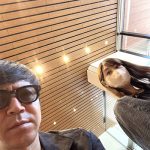 東貴博、第2子妊娠中の妻･安めぐみと安産祈願のため東京水天宮へ「無事に犬を撫でて 安産祈願完了!めでたし めでたし」