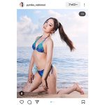 「表情がイイ！」ミスグランドジャパン2021東京代表・西森由美子、ビキニ姿でカッコ良すぎるセクシーマーメイドに大変身！