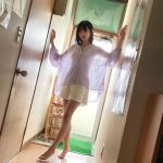 「ギリギリの魔力！」中村舞、階段でのほっそり美脚と傾斜の絶妙アングルを大公開！