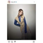 アンジェラ芽衣、10頭身スタイル映えるオトナかわいいコーデに賞賛の声！