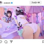 えなこ、もっちりお尻が「プリンッ！！」