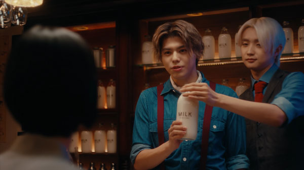 BE:FIRST JUNON・LEOが特濃ミルクマスターに！？ クールなバーテンダー姿は必見！ UHA味覚糖「特濃ミルク8.2」の新CMが9月16日（土）よりオンエア開始！