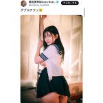 全男の憧れ！堀北実来の肉感ボディーが圧巻の「ダブルチラッ」の魔力！