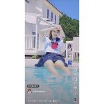 真っ白おパンティがエチエチな拡大必死のパンチラ！！つなまよ！の純情セーラー服×まぶしすぎる笑顔で全男抹殺！