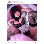 「最高ですかー？＼最高でーす！／」つなまよ！黒レースランジェリーで大胆にもM字開脚！