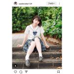そのアングルは危険過ぎる・・・！撮影モデル・ろりー、可愛過ぎるJK姿でパンチラが気になるSHOT披露！