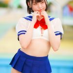 【写真特集】達家真姫宝(夜宙☆ShiNew')、ショート丈のセーラー水着で可愛らしく登場！！＜近代麻雀水着祭2023＞