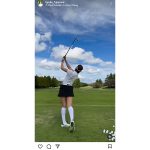 藤澤響花、ナイスショットからチラ見せ健康御御足が美しすぎる！脅威の小顔8頭身超え美スタイルに刮目せよ！！