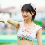 【写真特集】雅ことめ(アイスマ)、ネコ耳をつけて、パステルピンクのセーラー風水着で登場!!<近代麻雀水着祭2023>