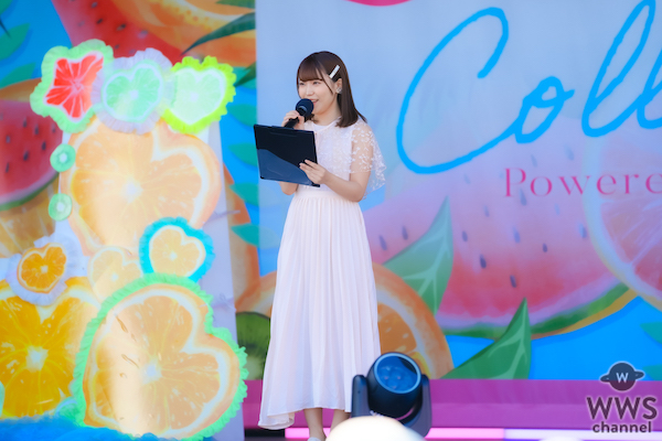 【動画】元ジャムズ・坂東遥が清楚な白ワンピで登場！可愛らしいMCで盛り上げる！＜近代麻雀水着祭2023＞