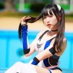 【写真特集】真白羽くう(meluQ)、MALYMOONの競泳水着を巧みに着こなして登場!!<近代麻雀水着祭2023>