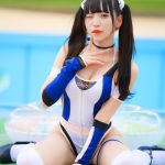 【写真特集】真白羽くう(meluQ)、MALYMOONの競泳水着を巧みに着こなして登場！！＜近代麻雀水着祭2023＞