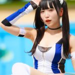 【写真特集】真白羽くう(meluQ)、MALYMOONの競泳水着を巧みに着こなして登場！！＜近代麻雀水着祭2023＞