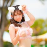 【写真特集】大園みゆう、甘々な猫コスチューム水着で登場!!<近代麻雀水着祭2023>