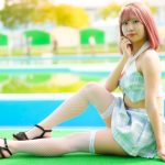 【写真特集】つぼみ(SITRA.)、清楚な制服をイメージした水着で登場！！＜近代麻雀水着祭2023＞