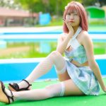 【写真特集】つぼみ(SITRA.)、清楚な制服をイメージした水着で登場！！＜近代麻雀水着祭2023＞
