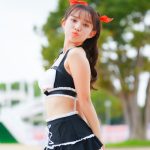 【写真特集】大園みゆう、メイド風セパレート水着で元気弾ける!!<近代麻雀水着祭2023>