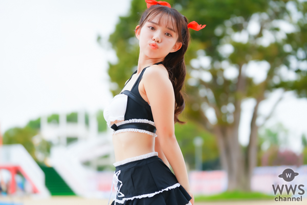 【写真特集】大園みゆう、メイド風セパレート水着で元気弾ける！！＜近代麻雀水着祭2023＞