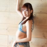 【写真特集】高坂琴水(キプリスモルホォ)、ボタンがアクセントなデニム調ホルターネックビキニ姿で登場！！＜チャンス撮影会PHOTO CIRCUIT!!＞