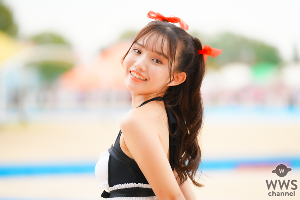【写真特集】大園みゆう、メイド風セパレート水着で元気弾ける！！＜近代麻雀水着祭2023＞