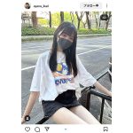 「ムムッ！あの影は何だ・・・？」猪狩彩奈、ギリギリ攻めたパンチラ直前SHOTにファン鼻血不可避！！