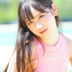 【本人コメント掲載】堀川みなも(グランダルメ)、真っ白な美肌で人気急上昇中の現役JK18歳が登場！！＜チャンスプール撮影会KANSAI POOL FES＞
