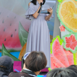 【写真特集】Task have Fun・熊澤風花、清楚なロングワンピでファッションショーMCで登場！ ＜近代麻雀水着祭2023＞