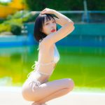 【写真特集】まいてぃ、メタリックな水着でヘルシー美スタイル見せつけ！！＜チャンスプール撮影会KANSAI POOL FES +kiss撮影会＞