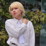 神崎湊 (みなっち)さん、全身純白コーデを披露「普段は工場で働いております。 私自身が憧れの存在になりたい」