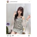 見えそうで見えない？MyDearDarlin'・咲真ゆか、色白太ももから目が離せないパンチラ(?)ワンピース姿で登場！！