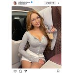 珍しすぎるっ！CYBERJAPAN DANCERS・かなへぇの眼鏡姿！ナイスバディで新幹線に乗り込みっ！