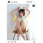 王林、ビッグTから無邪気なギリギリSHOTにファン「やばい全部かわいすぎる」との声