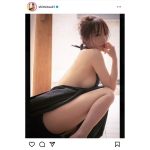 肌色多すぎ！清水あいりの横乳・美背中・太もも魅せセクシーショットにファン大興奮！