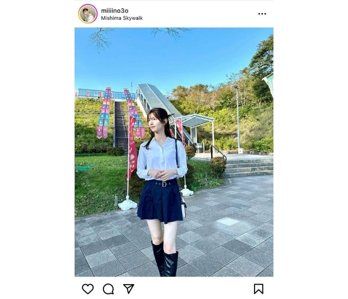 「日々の楽しみです」フリーモデル・KM、美白太ももSHOTに賞賛の声！