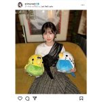 「ぬいぐるみになりたい」有村藍里、笑顔がキュートなオフショットをお届け！