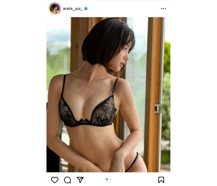 新唯、なめらか美ボディあらわのセクシーランジェリーショットにファン悶絶！「宇宙一綺麗」「この世の美を集約した身体ですね」