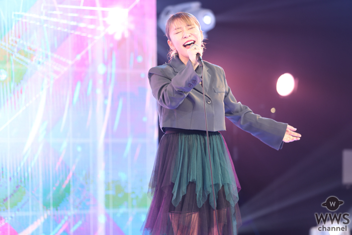 【ライブレポート】YuMe、カメラの向こうまで届くパワフルボイスを披露！＜ARTISTS LEAGUE Grand-Prix 2023 決勝ステージ【ファイナル】＞