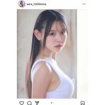 「衝撃のベビーフェイス」大瀧沙羅、透明感のある瞳とまぶしい肌に惹き込まれるSHOTを披露！