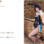 コスプレイヤー・るたぴ、クールで魅惑たっぷりなバニーガール姿を披露！