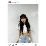 「ほんとにお姫様」OH MY GIRL・アリン、美脚＆美ウエストでファンを圧倒！