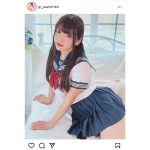 瀬戸真凜（ラプラス）、あざと可愛すぎるセーラー服写真にファン悶絶！