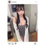 「超ヤバすぎ」ゆるっと革命団・神凪星七、谷間＆太ももから目が離せないミニワンピSHOTにファン歓喜