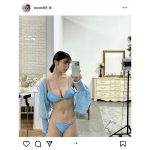 衝撃美ボディ披露！伊織いおのずっしりバストと腹筋のコントラストが凄すぎる！