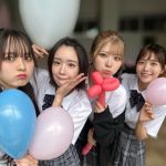 新田さちか、「Second School Life」共演の新唯・水野舞菜・姫澤めぐとの体操服＆制服姿オフショットが眩しすぎる